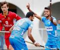 India thrash Belgium 5-1 in final tour match