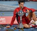 Djokovic wins his first Japan Open; Osaka takes 2nd Asian title