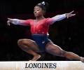 Biles rewrites history as US romp to fifth straight World title