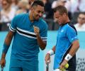 Hewitt happy to end Davis Cup exile of 'different' Kyrgios