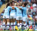 Record crowd watch City women win Manchester derby