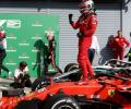 Leclerc sparks Ferrari celebrations with Italian GP win