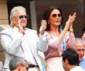 PICS: Zeta-Jones, Thurman fall under Nadal's spell