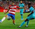 Football PIX: Granada stun Barcelona; Juventus win