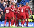 EPL PIX: Liverpool down Chelsea, West Ham down United