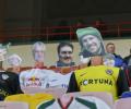 PHOTOS: Belarus club cheered on by virtual fans in stands