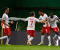 PHOTOS: Leipzig stun Atletico to reach Champions League last four