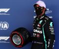 Hamilton on pole as Mercedes sweep Spanish GP front row