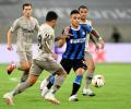 Europa PIX: Martinez dazzles as Inter demolish Shakhtar to reach final