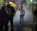 PHOTOS: PSG fans clash with Paris police after final loss