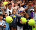 Sounds of silence greets players at US Open