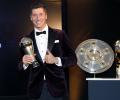 Bayern's Lewandowski wins FIFA Best Player Award