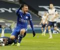 EPL: Leicester sink Spurs; United thrash Leeds