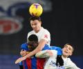 EPL: Leicester fight back to draw at Palace, climb to second