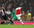 EPL: Arsenal crush Newcastle; Son double sinks Villa