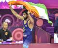 Asian Wrestling: Ravi shows class with gold, Bajrang fails to defend title