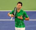 Dominant Djokovic marches into Dubai quarter-finals