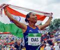 Hima Das, the Dhing Express