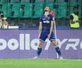 Valskis scores twice as Chennaiyin rout Jamshedpur