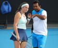 Paes bows out of Australian Open