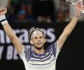 PHOTOS: Thiem demolishes Zverev to make Aus Open final