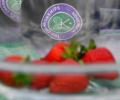 Wimbledon says thanks to health workers with strawberries