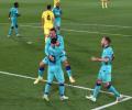 La Liga Pics: Barca outclass Villarreal; Espanyol set for drop