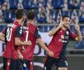 Serie A: Juve lose to Cagliari; Ibra stars in Milan win