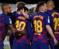 No spectators for Barca's match; football club owner has coronavirus