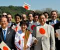 Japan says Olympics on track as Abe, Trump hold talks on coronavirus