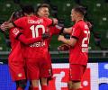 Bundesliga: Havertz double lifts Bayer to win