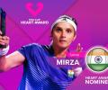 Sania Mirza becomes first Indian to be nominated for Fed Cup Heart Award