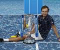 Medvedev rallies to claim ATP Finals title