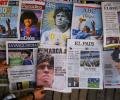 'God is dead': Newspapers pay tribute to Maradona