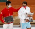 Djokovic is in awe of Nadal's French open performance