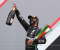 PICS: Hamilton breaks Schumi's F1 record with 92nd win