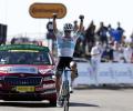 Kazakh Lutsenko wins Tour de France stage six