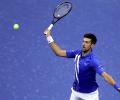 US Open PIX: Djokovic cruises; Osaka survives scare