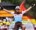 Tour de France: Peters wins 8th stage after first mountain test