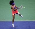 US Open PIX: Osaka storms into quarters; Rogers upsets Kvitova