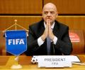 FIFA president Infantino visits Trump, White House