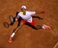 Tennis: Djokovic, Nadal advance in Rome