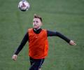 Croatia's Rakitic ends international career