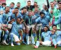 Manchester City win record-equalling fourth straight League Cup