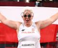 Poland's Wlodarczyk wins third straight hammer gold medal