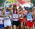 Olympics: Race walkers battle 'brutal' heat in Sapporo