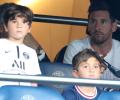 PIX: Messi watches from the stands as PSG win; Real ease to victory