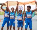 India mixed relay team win bronze at U-20 Worlds