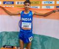 U-20 World Athletics: Amit wins silver in 10km race walk