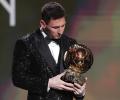 'I've never tried to be the best': Messi after seventh Ballon d'Or win